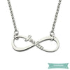 Collier Infinity Argent 925 35Cm Infini