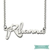 Collier Prénom Rihanna En Argent Sterling 925 35Cm