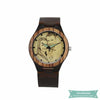 Montre bois personnalisable Naturel pour femme montre bois