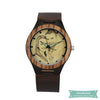 Montre bois personnalisable Naturel pour homme montre bois