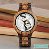 Montre en bois à personnaliser Wood Texture montre bois