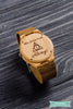 Montre en bois Woodly à graver montre bois