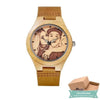 Montre photo Woody en bois pour homme montre bois